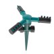 360 Degree Rotating Sprinkler with Three-arm Sprayer and Plastic Ground Plug Irrigation Sprinkler with Adjustable Nozzle Automatic Rotary Sprinkler Irrigation Tool for Watering Garden Lawn 360 Degree Rotating Sprinkler with Three-arm Sprayer and Plastic Ground Plug Irrigation Sprinkler with Adjustable Nozzle Automatic Rotary Sprinkler Irrigation Tool for Watering Garden Lawn