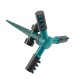 360 Degree Rotating Sprinkler with Three-arm Sprayer and Plastic Ground Plug Irrigation Sprinkler with Adjustable Nozzle Automatic Rotary Sprinkler Irrigation Tool for Watering Garden Lawn 360 Degree Rotating Sprinkler with Three-arm Sprayer and Plastic Ground Plug Irrigation Sprinkler with Adjustable Nozzle Automatic Rotary Sprinkler Irrigation Tool for Watering Garden Lawn