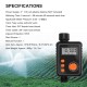Electronic Irrigation Regulator Automatic Irrigation Timer with Large LCD Screen Waterproof Sprinkler Controller 9 Separate Timing Programs Weak Electricity Protection Rain Sensor Outdoor Garden Watering Device Irrigation Tool Electronic Irrigation Regulator Automatic Irrigation Timer with Large LCD Screen Waterproof Sprinkler Controller 9 Separate Timing Programs Weak Electricity Protection Rain Sensor Outdoor Garden Watering Device Irrigation Tool