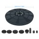 Solar Fountain Pump 3W Solar Powered Outdoor Bird Bath Fountain 7 Spray Patterns Water Pump with Colored LED Lights Battery Backup for Garden Pond Pool Fish Tank Aquarium and Pet Solar Fountain Pump 3W Solar Powered Outdoor Bird Bath Fountain 7 Spray Patterns Water Pump with Colored LED Lights Battery Backup for Garden Pond Pool Fish Tank Aquarium and Pet