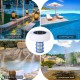 Solar Power Swimming Pool Purifier Solar Pool-Ionizer Swimming Pool Water Algae Inhibition Chlorine-Free Water Processor Solar Power Swimming Pool Purifier Solar Pool-Ionizer Swimming Pool Water Algae Inhibition Chlorine-Free Water Processor