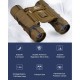 12×25 Binoculars Daily Waterproof Camouflage Telescope BAK4 High Magnification High Definition High Resolution Handheld for Outdoor Traveling Bird Watching Concert Ball Games Events 12×25 Binoculars Daily Waterproof Camouflage Telescope BAK4 High Magnification High Definition High Resolution Handheld for Outdoor Traveling Bird Watching Concert Ball Games Events
