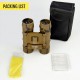 12×25 Binoculars Daily Waterproof Camouflage Telescope BAK4 High Magnification High Definition High Resolution Handheld for Outdoor Traveling Bird Watching Concert Ball Games Events 12×25 Binoculars Daily Waterproof Camouflage Telescope BAK4 High Magnification High Definition High Resolution Handheld for Outdoor Traveling Bird Watching Concert Ball Games Events