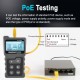 Multi-functional LCD Network Cable Tester Wire Tracker PoE Checker Inline PoE Voltage and Current Tester with Cable Tester with Illuminate Function Multi-functional LCD Network Cable Tester Wire Tracker PoE Checker Inline PoE Voltage and Current Tester with Cable Tester with Illuminate Function