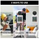 WBGT + HI Heat Index Checker Stress Meter Air Globe Temperature Humidity Tester WBGT + HI Heat Index Checker Stress Meter Air Globe Temperature Humidity Tester
