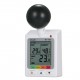 WBGT + HI Heat Index Checker Stress Meter Air Globe Temperature Humidity Tester WBGT + HI Heat Index Checker Stress Meter Air Globe Temperature Humidity Tester
