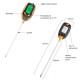 5-in-1 Soil Tester Multifunctional Soil Detector Moisture Meter pH Meter Temperature Soil/Ambient Moisture Sunlight Intensity pH Tester 5-in-1 Soil Tester Multifunctional Soil Detector Moisture Meter pH Meter Temperature Soil/Ambient Moisture Sunlight Intensity pH Tester
