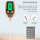 5-in-1 Soil Tester Multifunctional Soil Detector Moisture Meter pH Meter Temperature Soil/Ambient Moisture Sunlight Intensity pH Tester 5-in-1 Soil Tester Multifunctional Soil Detector Moisture Meter pH Meter Temperature Soil/Ambient Moisture Sunlight Intensity pH Tester