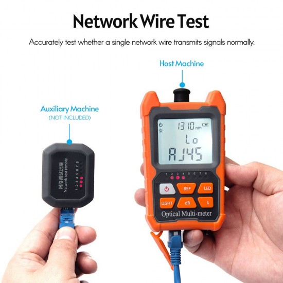 Mini Optical Power-Meter Portable Leds Lighting High Precise Network Fiber Optic Cable Tester Tools Mini Optical Power-Meter Portable Leds Lighting High Precise Network Fiber Optic Cable Tester Tools