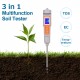 Soil Tester 3 in 1 Multifunction EC/ TDS/ Temperature Digital Soil Test Probe Meter with Backlight Screen Portable Soil Salinity Tester for Greenhouse Garden Farm Orchard Soil Tester 3 in 1 Multifunction EC/ TDS/ Temperature Digital Soil Test Probe Meter with Backlight Screen Portable Soil Salinity Tester for Greenhouse Garden Farm Orchard