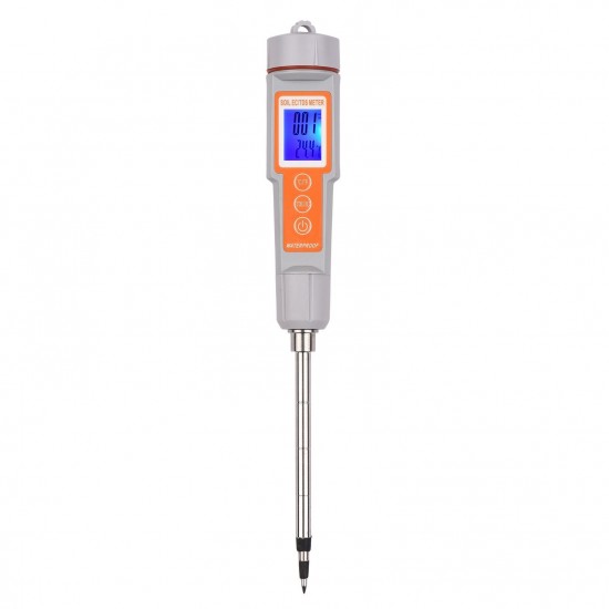 Soil Tester 3 in 1 Multifunction EC/ TDS/ Temperature Digital Soil Test Probe Meter with Backlight Screen Portable Soil Salinity Tester for Greenhouse Garden Farm Orchard Soil Tester 3 in 1 Multifunction EC/ TDS/ Temperature Digital Soil Test Probe Meter with Backlight Screen Portable Soil Salinity Tester for Greenhouse Garden Farm Orchard