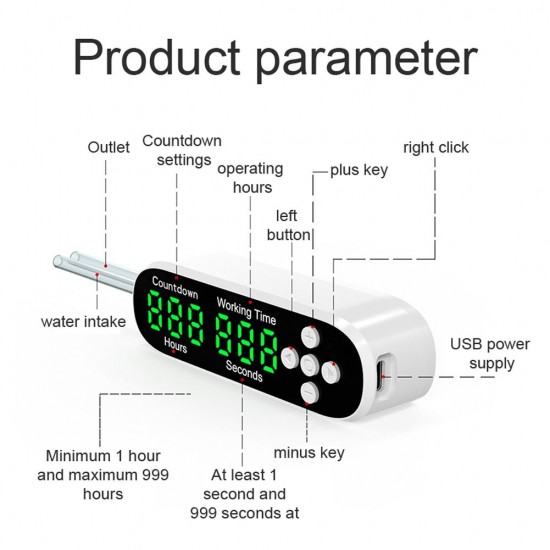Intelligent Automatic Watering Device Controller Timed Waterer Garden Terrace Drip Irrigation System for 10-20 Potted Plant Flower Intelligent Automatic Watering Device Controller Timed Waterer Garden Terrace Drip Irrigation System for 10-20 Potted Plant Flower