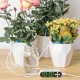 Intelligent Automatic Watering Device Controller Timed Waterer Garden Terrace Drip Irrigation System for 10-20 Potted Plant Flower Intelligent Automatic Watering Device Controller Timed Waterer Garden Terrace Drip Irrigation System for 10-20 Potted Plant Flower