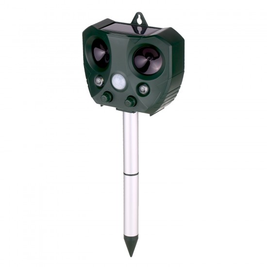Solar Ultrasonic Repeller Waterproof Outdoor Pest Animal Expeller with Motion Sensor and Flashing Light Repeller for Cats Dogs Repel-pesticides Solar Ultrasonic Repeller Waterproof Outdoor Pest Animal Expeller with Motion Sensor and Flashing Light Repeller for Cats Dogs Repel-pesticides