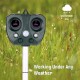 Solar Ultrasonic Repeller Waterproof Outdoor Pest Animal Expeller with Motion Sensor and Flashing Light Repeller for Cats Dogs Repel-pesticides Solar Ultrasonic Repeller Waterproof Outdoor Pest Animal Expeller with Motion Sensor and Flashing Light Repeller for Cats Dogs Repel-pesticides