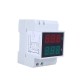 Digital Din-Rail LED Voltage Ammeter Current Meter Voltmeter AC80-300V 0.2-99.9A Dual Display Digital Din-Rail LED Voltage Ammeter Current Meter Voltmeter AC80-300V 0.2-99.9A Dual Display