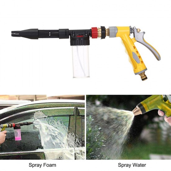 Car Foam Washing Spray Gun Multifunctional High Pressure Water Cleaning Foam Garden Cleanliness Car Foam Washing Spray Gun Multifunctional High Pressure Water Cleaning Foam Garden Cleanliness