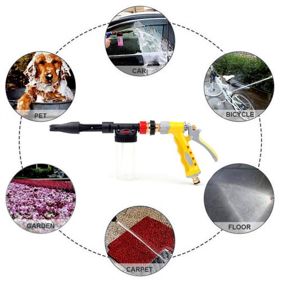 Car Foam Washing Spray Gun Multifunctional High Pressure Water Cleaning Foam Garden Cleanliness Car Foam Washing Spray Gun Multifunctional High Pressure Water Cleaning Foam Garden Cleanliness