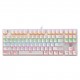 Illuminated Keyboard 87 Keys Gaming Keyboard USB Powered Operated Diverse Lighting Effect for Computer Laptop E-sports Compatible with WINDOWS XP/ WIN 7/ WIN 8/ WIN 10/ IOS System Illuminated Keyboard 87 Keys Gaming Keyboard USB Powered Operated Diverse Lighting Effect for Computer Laptop E-sports Compatible with WINDOWS XP/ WIN 7/ WIN 8/ WIN 10/ IOS System