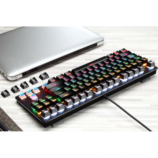 Illuminated Keyboard 87 Keys Gaming Keyboard USB Powered Operated Diverse Lighting Effect for Computer Laptop E-sports Compatible with WINDOWS XP/ WIN 7/ WIN 8/ WIN 10/ IOS System Illuminated Keyboard 87 Keys Gaming Keyboard USB Powered Operated Diverse Lighting Effect for Computer Laptop E-sports Compatible with WINDOWS XP/ WIN 7/ WIN 8/ WIN 10/ IOS System