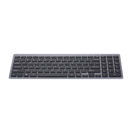 2.4G Wireless Keyboard Ultra-thin Wireless Keyboard Mute Keyboard 95 Keys Wireless Keyboard for PC Laptop Black English 2.4G Wireless Keyboard Ultra-thin Wireless Keyboard Mute Keyboard 95 Keys Wireless Keyboard for PC Laptop Black English