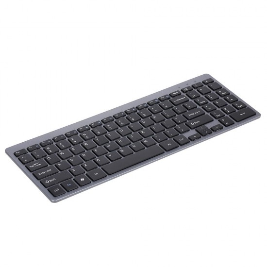 2.4G Wireless Keyboard Ultra-thin Wireless Keyboard Mute Keyboard 95 Keys Wireless Keyboard for PC Laptop Black English 2.4G Wireless Keyboard Ultra-thin Wireless Keyboard Mute Keyboard 95 Keys Wireless Keyboard for PC Laptop Black English