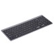2.4G Wireless Keyboard Ultra-thin Wireless Keyboard Mute Keyboard 95 Keys Wireless Keyboard for PC Laptop Black English 2.4G Wireless Keyboard Ultra-thin Wireless Keyboard Mute Keyboard 95 Keys Wireless Keyboard for PC Laptop Black English