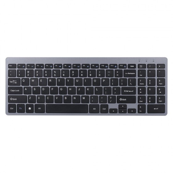 2.4G Wireless Keyboard Ultra-thin Wireless Keyboard Mute Keyboard 95 Keys Wireless Keyboard for PC Laptop Black English 2.4G Wireless Keyboard Ultra-thin Wireless Keyboard Mute Keyboard 95 Keys Wireless Keyboard for PC Laptop Black English