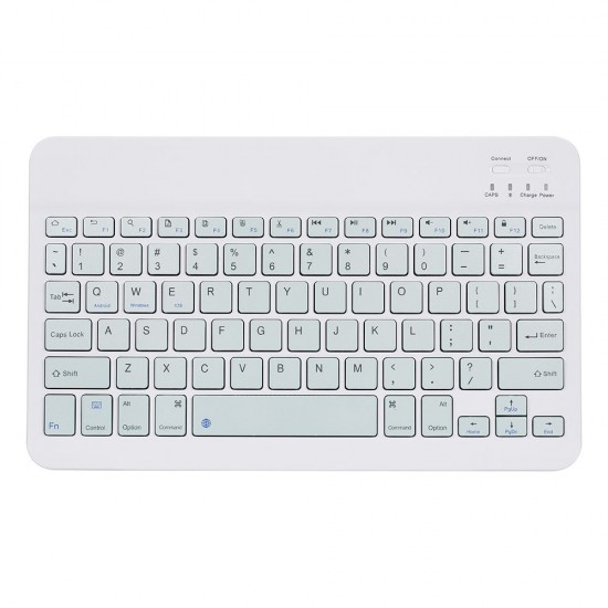 10-inch Wireless BT Keyboard Three-system Universal Colorful Rechargeable BT Keyboard Mobilephone Tablet Universal Keyboard Green 10-inch Wireless BT Keyboard Three-system Universal Colorful Rechargeable BT Keyboard Mobilephone Tablet Universal Keyboard Green