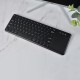 2.4G wireless keyboard with Multifunctional touchpad 78 Key ultra-thin office Portable Keyboard for Windows/Android Black 2.4G wireless keyboard with Multifunctional touchpad 78 Key ultra-thin office Portable Keyboard for Windows/Android Black