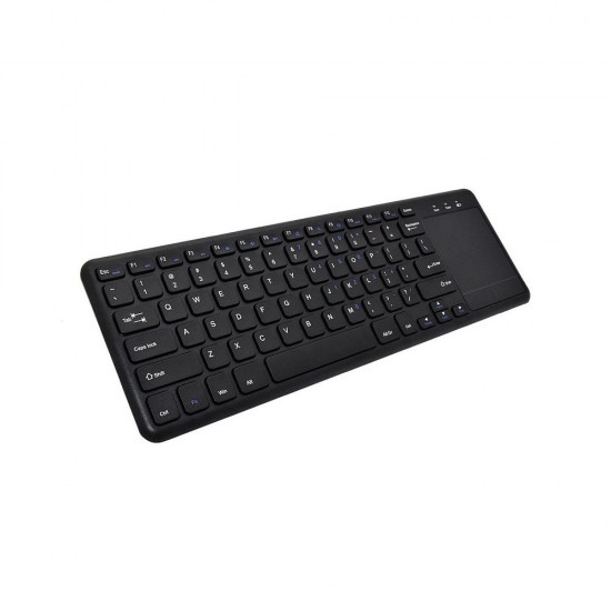 2.4G wireless keyboard with Multifunctional touchpad 78 Key ultra-thin office Portable Keyboard for Windows/Android Black 2.4G wireless keyboard with Multifunctional touchpad 78 Key ultra-thin office Portable Keyboard for Windows/Android Black