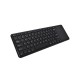 2.4G wireless keyboard with Multifunctional touchpad 78 Key ultra-thin office Portable Keyboard for Windows/Android Black 2.4G wireless keyboard with Multifunctional touchpad 78 Key ultra-thin office Portable Keyboard for Windows/Android Black