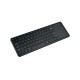 2.4G wireless keyboard with Multifunctional touchpad 78 Key ultra-thin office Portable Keyboard for Windows/Android Black 2.4G wireless keyboard with Multifunctional touchpad 78 Key ultra-thin office Portable Keyboard for Windows/Android Black