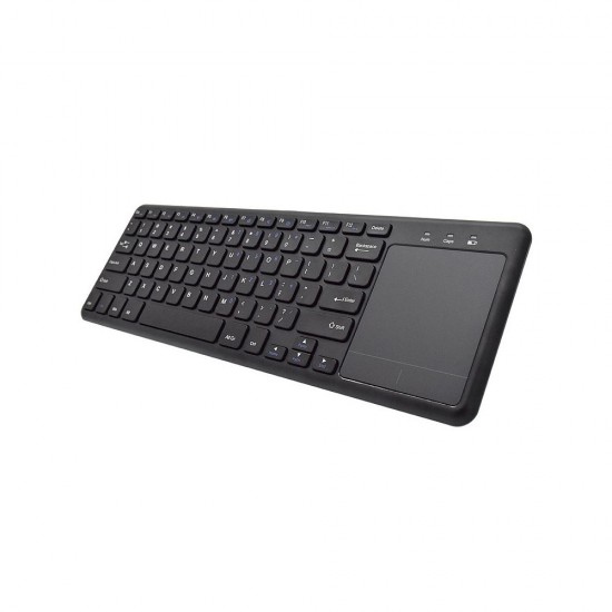 2.4G wireless keyboard with Multifunctional touchpad 78 Key ultra-thin office Portable Keyboard for Windows/Android Black 2.4G wireless keyboard with Multifunctional touchpad 78 Key ultra-thin office Portable Keyboard for Windows/Android Black