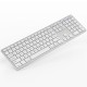Multi-paired BT Keyboard 109-key Wireless Keyboard Support for IOS/Android/Windows System Silver Multi-paired BT Keyboard 109-key Wireless Keyboard Support for IOS/Android/Windows System Silver