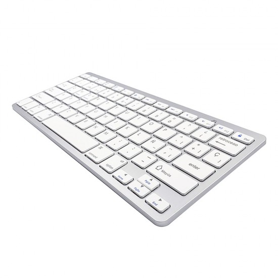 78 Keys Spanish Wireless BT Keyboard BT 3.0 Portable Ultra-slim Keyboard Support Windows/iOS/Android for Laptop Tablet Phone 78 Keys Spanish Wireless BT Keyboard BT 3.0 Portable Ultra-slim Keyboard Support Windows/iOS/Android for Laptop Tablet Phone