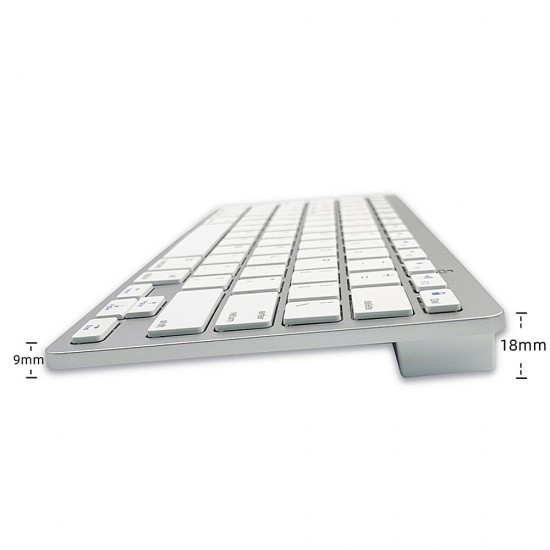 78 Keys Spanish Wireless BT Keyboard BT 3.0 Portable Ultra-slim Keyboard Support Windows/iOS/Android for Laptop Tablet Phone 78 Keys Spanish Wireless BT Keyboard BT 3.0 Portable Ultra-slim Keyboard Support Windows/iOS/Android for Laptop Tablet Phone