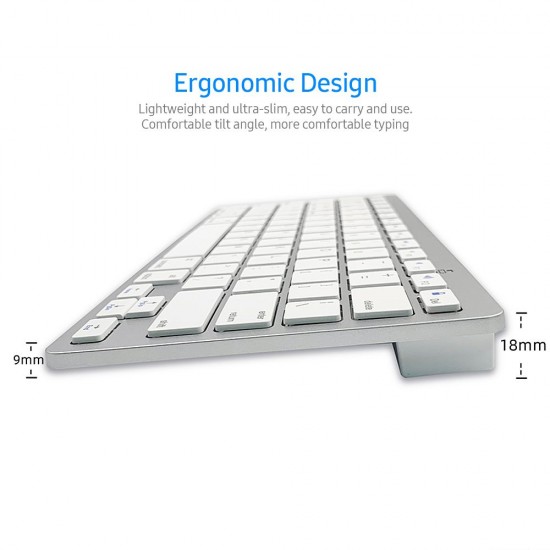 78 Keys Spanish Wireless BT Keyboard BT 3.0 Portable Ultra-slim Keyboard Support Windows/iOS/Android for Laptop Tablet Phone 78 Keys Spanish Wireless BT Keyboard BT 3.0 Portable Ultra-slim Keyboard Support Windows/iOS/Android for Laptop Tablet Phone