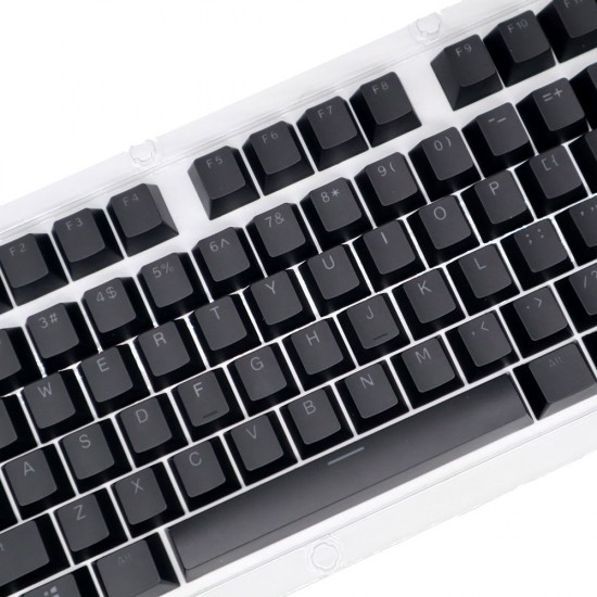 104 Keys Two-color Injection Molding PBT Keycap Set OEM Profile for Mechanical Keyboard Black(Only Keycaps) 104 Keys Two-color Injection Molding PBT Keycap Set OEM Profile for Mechanical Keyboard Black(Only Keycaps)
