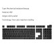 104 Keys Two-color Injection Molding PBT Keycap Set OEM Profile for Mechanical Keyboard Black(Only Keycaps) 104 Keys Two-color Injection Molding PBT Keycap Set OEM Profile for Mechanical Keyboard Black(Only Keycaps)