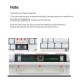 104 Keys Two-color Injection Molding PBT Keycap Set OEM Profile for Mechanical Keyboard Black(Only Keycaps) 104 Keys Two-color Injection Molding PBT Keycap Set OEM Profile for Mechanical Keyboard Black(Only Keycaps)