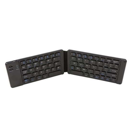 Convenient Folding BT Keyboard Compatibility Intelligent Matching Simple & Compact Long-lasting Battery Life Easy to Carry Black Convenient Folding BT Keyboard Compatibility Intelligent Matching Simple & Compact Long-lasting Battery Life Easy to Carry Black