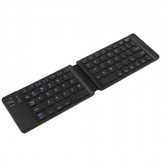Convenient Folding BT Keyboard Compatibility Intelligent Matching Simple & Compact Long-lasting Battery Life Easy to Carry Black Convenient Folding BT Keyboard Compatibility Intelligent Matching Simple & Compact Long-lasting Battery Life Easy to Carry Black