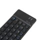 Convenient Folding BT Keyboard Compatibility Intelligent Matching Simple & Compact Long-lasting Battery Life Easy to Carry Black Convenient Folding BT Keyboard Compatibility Intelligent Matching Simple & Compact Long-lasting Battery Life Easy to Carry Black