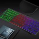 Portable Wired 64-key Keyboard Compact Film Keypad Lightweight Backlit Keyboard One Lighting Mode Plug N Play, Black Portable Wired 64-key Keyboard Compact Film Keypad Lightweight Backlit Keyboard One Lighting Mode Plug N Play, Black