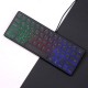 Portable Wired 64-key Keyboard Compact Film Keypad Lightweight Backlit Keyboard One Lighting Mode Plug N Play, Black Portable Wired 64-key Keyboard Compact Film Keypad Lightweight Backlit Keyboard One Lighting Mode Plug N Play, Black
