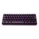 Wireless Keyboard 61 Keys BT+2.4G Dual-mode Keyboard with RGB Backlight Effect ABS Two-color Injection Molding keycap Black Wireless Keyboard 61 Keys BT+2.4G Dual-mode Keyboard with RGB Backlight Effect ABS Two-color Injection Molding keycap Black