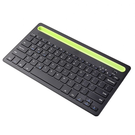 BT 3.0 Keyboard Wireless Rechargeable 78-key Keyboard with Phone Tablet Slot Scissor Switch Auto Sleep Mode, Black BT 3.0 Keyboard Wireless Rechargeable 78-key Keyboard with Phone Tablet Slot Scissor Switch Auto Sleep Mode, Black