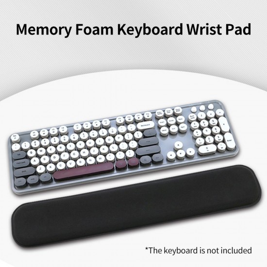 Memory Foam Keyboard Wrist Rest Office Gaming Keyboard Wrist Pad Ergonomic Keyboard Wrist Pad Breathable Lycra Fabric Black Memory Foam Keyboard Wrist Rest Office Gaming Keyboard Wrist Pad Ergonomic Keyboard Wrist Pad Breathable Lycra Fabric Black