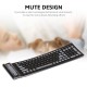 2.4G Wireless Keyboard 107 Keys Portable Folding Soft Silicone Dustproof Keyboard for Desktop Computer Laptop Plug and Play 2.4G Wireless Keyboard 107 Keys Portable Folding Soft Silicone Dustproof Keyboard for Desktop Computer Laptop Plug and Play